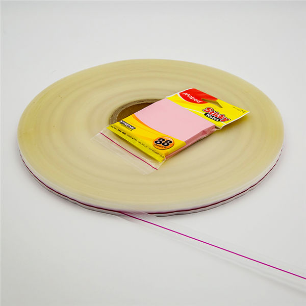 એચડીપીઇ ડબલ-સાઇડવાળી ફરીથી વાપરી શકાય તેવી બેગ એડહેસિવ ટેપ